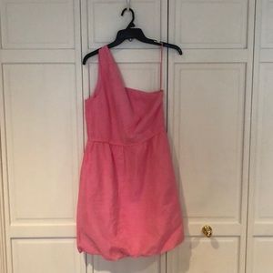 J. Crew one shoulder dress